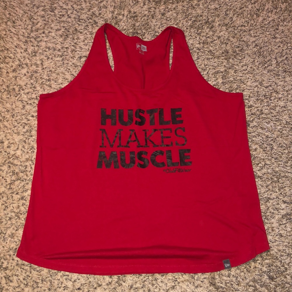EUC Plus size racerback tank